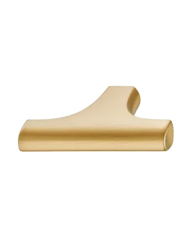 Knob H2535, 47x33mm, brushed gold