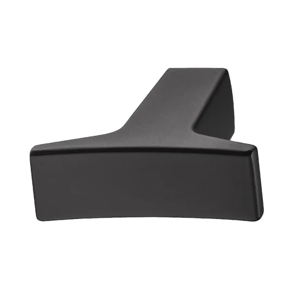 Rankenėlė vieno taško H2545, 40x32mm, juoda matinė
