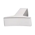 Knob H2545, 40x32mm, nickel brushed