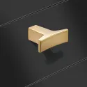 Knob H2545, 40x32mm, nickel brushed