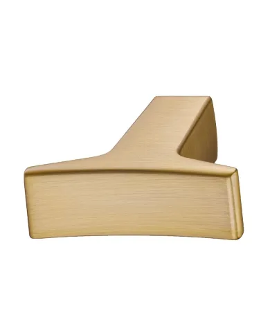 Knob H2545, 40x32mm, brushed gold