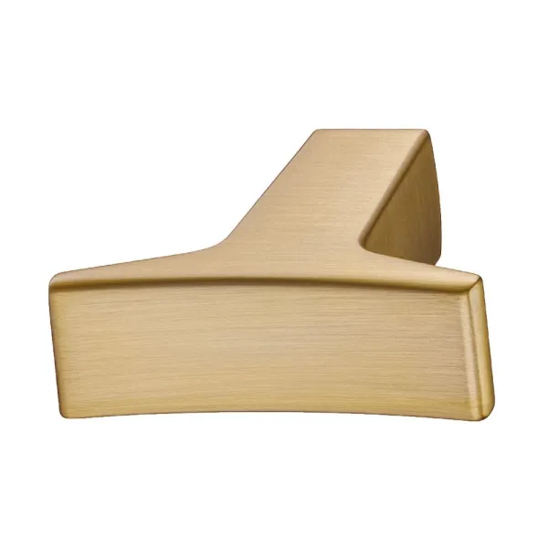Knob H2545, 40x32mm, brushed gold