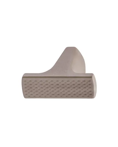 Knob H2560, 41x26mm, olive grey