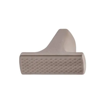 Knob H2560, 41x26mm, olive grey