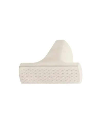 Knob H2560, 41x26mm, pearl white