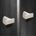 Knob H2560, 41x26mm, pearl white