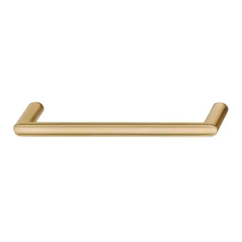 Handle H2575, cc128mm, L138mm, brushed gold