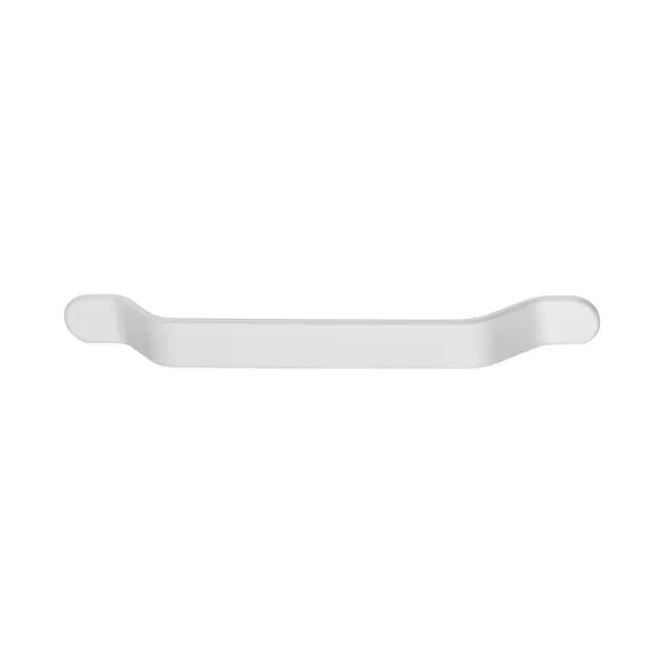 Handle BELT, cc160mm, L221mm, H28mm, matt white RAL9003