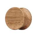 Rankenėlė vieno taško 32164, Ø40x26mm, lakuotas ąžuolas