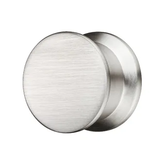 Knob 32164, Ø40x26mm, nickel brushed
