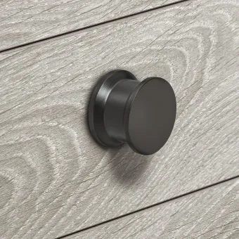 Knob 32164, Ø40x26mm, brushed brass