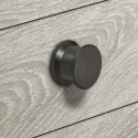 Rankenėlė vieno taško 32164, Ø40x26mm, juoda matinė