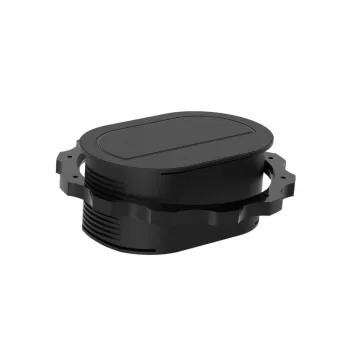 Socket Element Pop-Up, Lowerable, 2xSchuko, 1xUSB-C charger, cable L2000mm, black