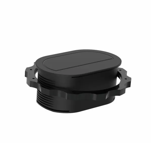 Rozečių blokas Pop-Up, ištraukiamas 2xSchuko, 1xUSB-C kroviklis, laidas L2000mm, juoda