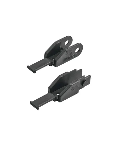 End piece for cable guide, black