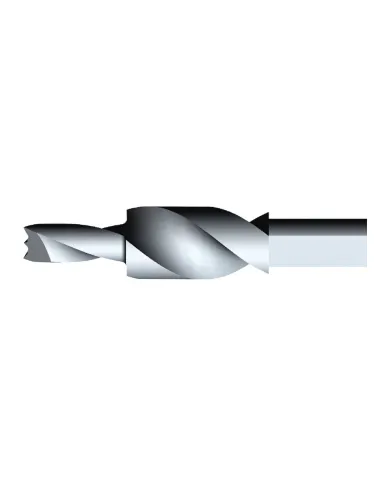 Stepped drill bit, Ø8/15mm, right