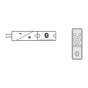 Remote control Connect Mesh, black, without batteries