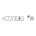 Furniture switch Connect Mesh 1xCR2032, black