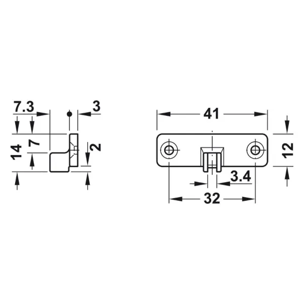 Soft-close mechanism for wooden drawers 50kg