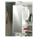 Swivel mirror, 300x1155mm, 180°