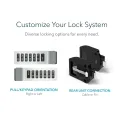 Electronic lock Aspire Keypad, brushed nickel