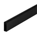 Vamzdis ELITE 30x12x1.5mm L2500 alium. šlif. juoda
