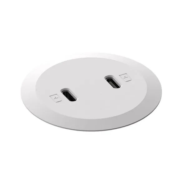 Power distributing unit PowerDot Mini 52, 2 USB-C charger max 30W, white