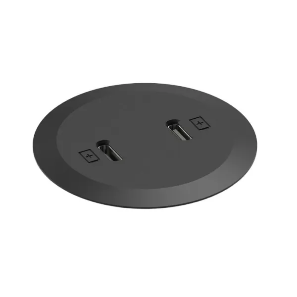 Rozečių blokas PowerDot Mini 52 2xUSB-C max 30W, juoda