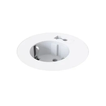 Power distributing unit Powerdot Compact 60, 1 socket type F, 1 cable grommet, white