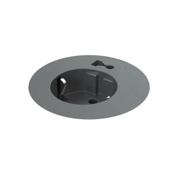Power distributing unit Powerdot Compact 60, 1 socket type F, 1 cable grommet, black