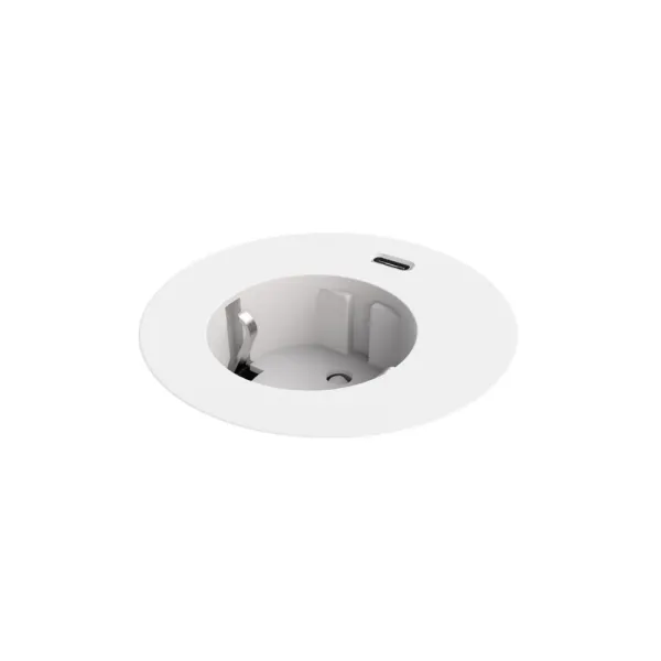 Power distributing unit Powerdot Compact 62, 1 socket type F, 1 USB-C charger 30W, white