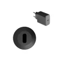 USB įkroviklis NanoKit 02, 1xUSB-C, 65W, laidas L1000, juoda