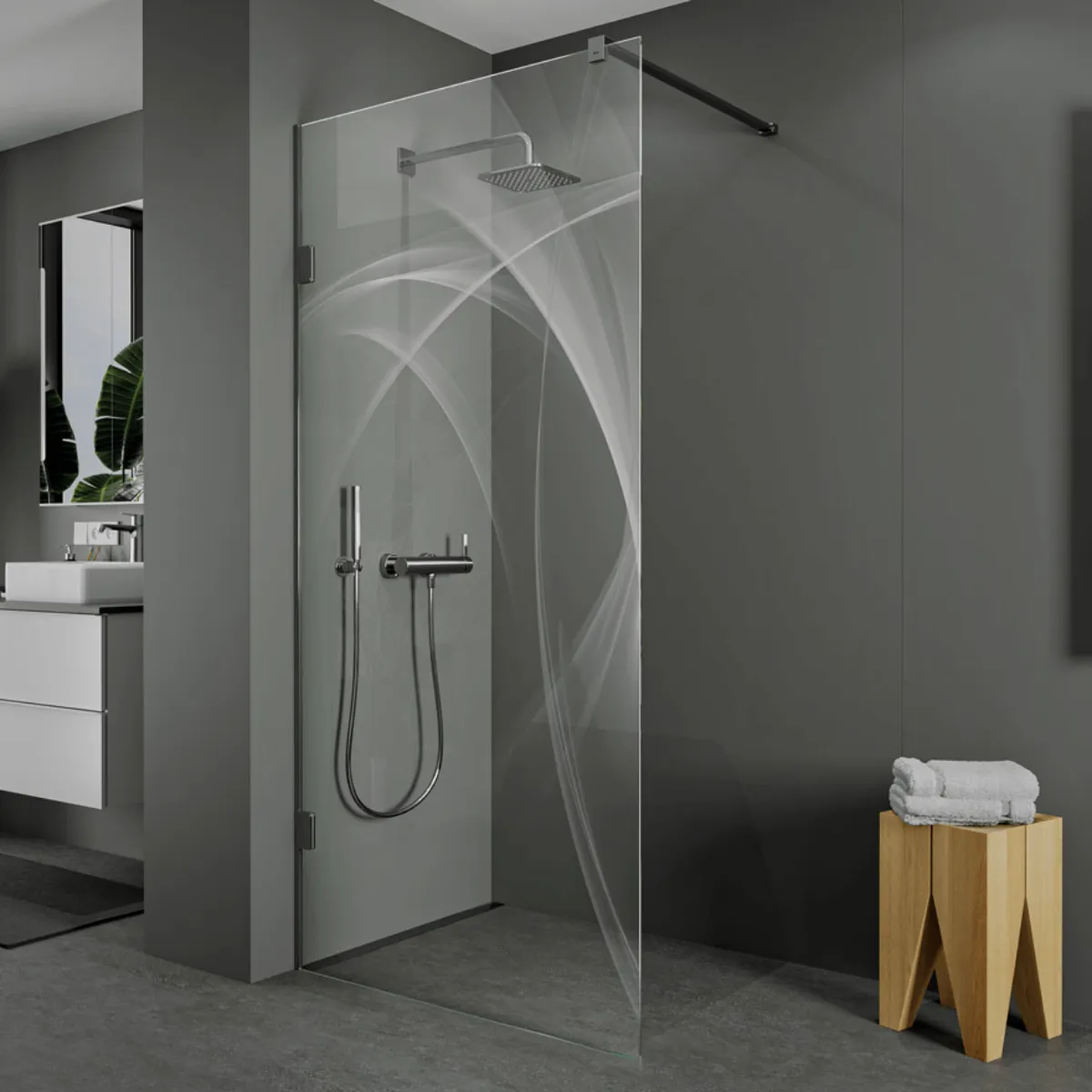 Shower cabin fittings