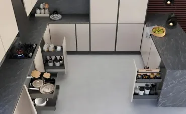 Inoxa Hyper - sprendimai virtuvės organizavimui